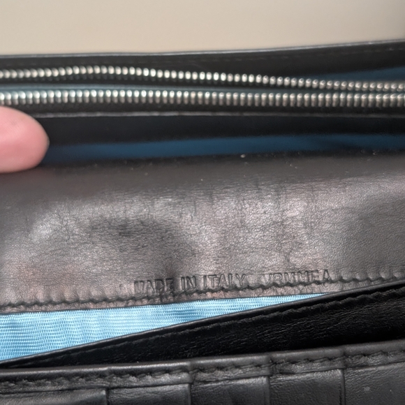 Bulgari Black Leather Clutch - Picture 7 of 8